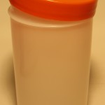 Shaker - Mixer Orange 17cm Høy.