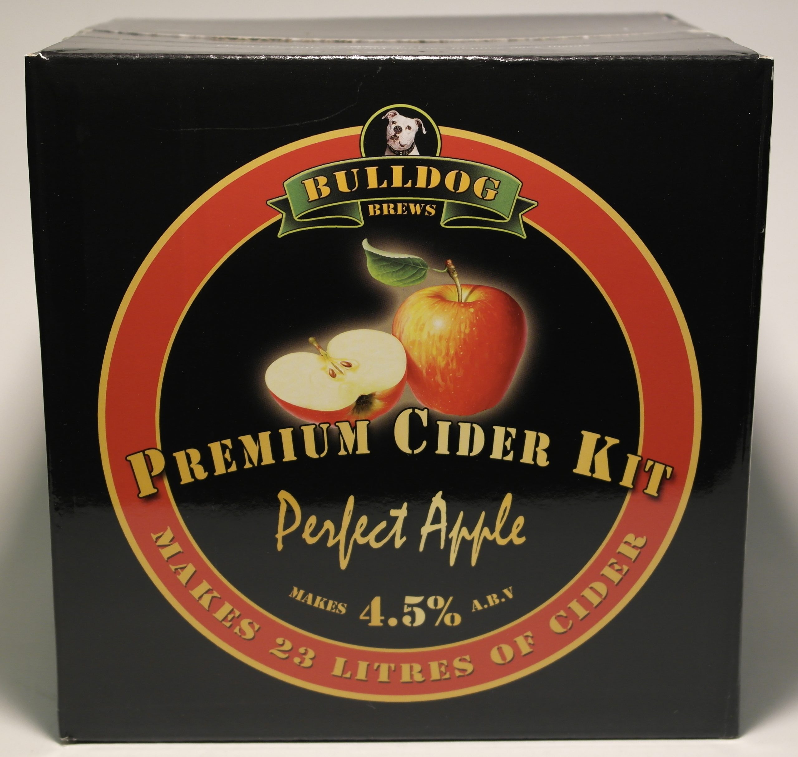 Bulldog Brews Premium Perfect Apple Cider 23 liter.