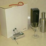 Cocktailglass i Carry along pack med