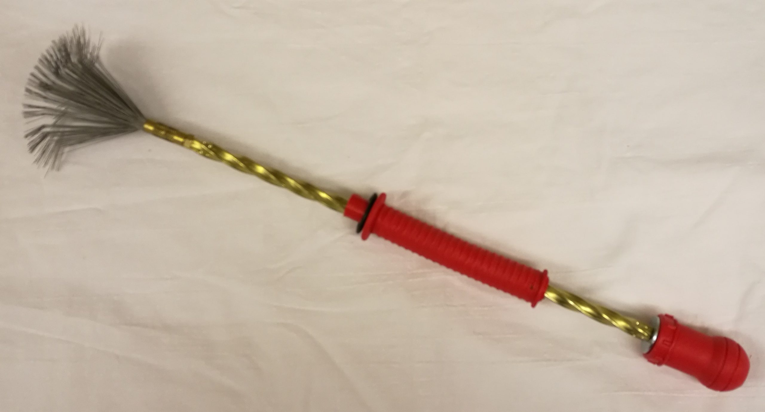 Roterende flaskevasker med metall buster