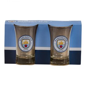 Manchester City Shotglass 2-pack