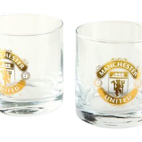 Manchester United Whiskey Glass 2-pack.